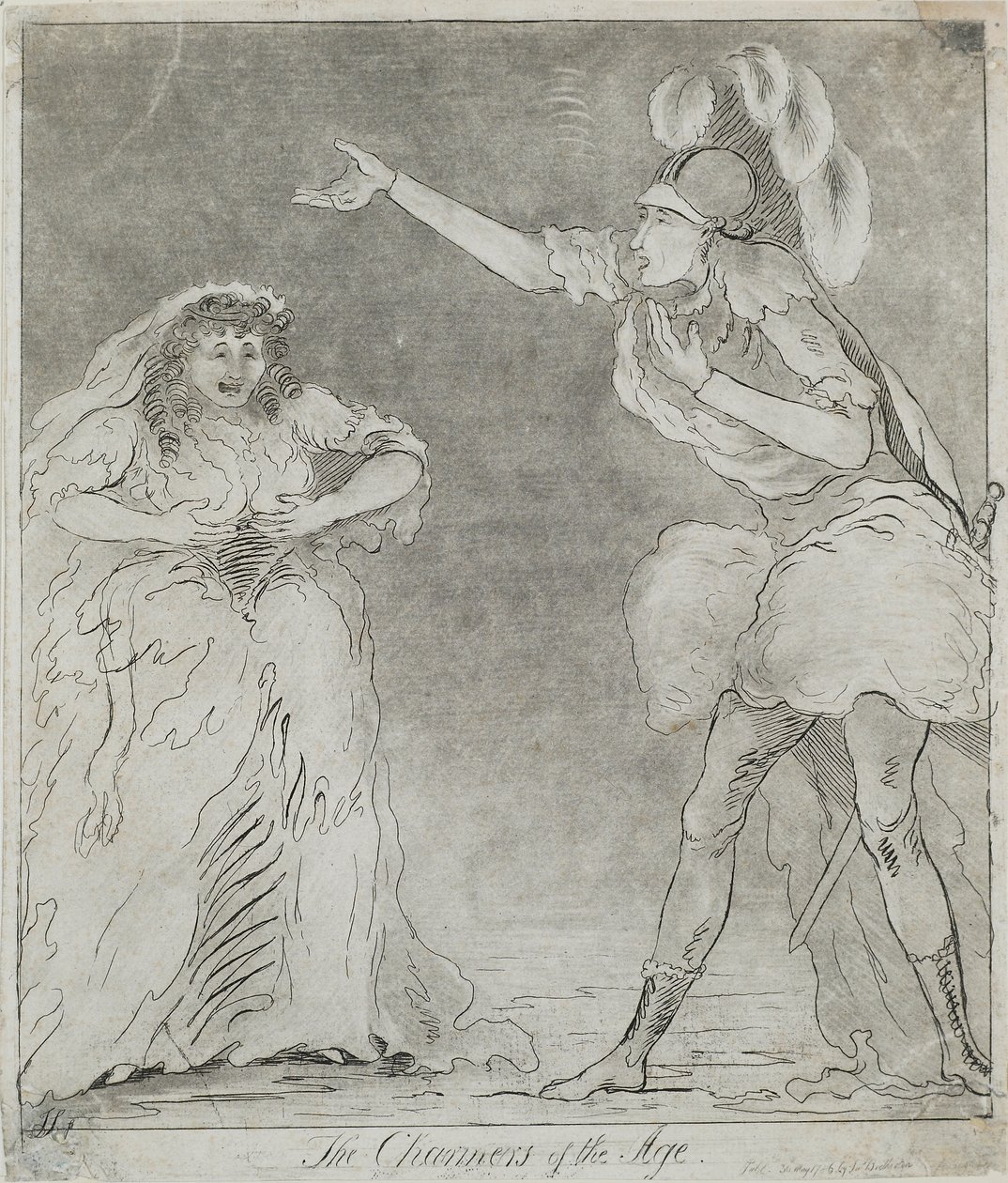The Charmers of Age, 1786 tekijältä James Sayers