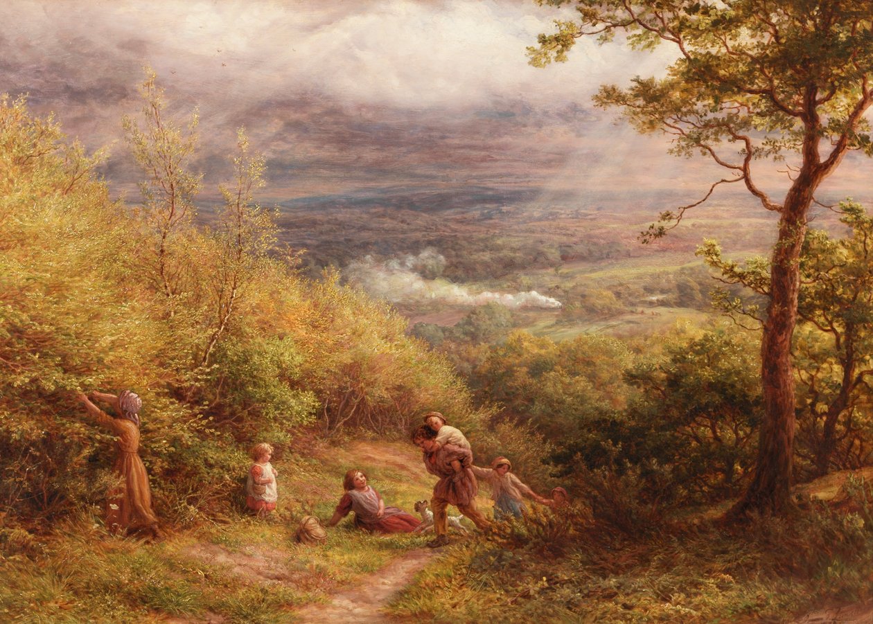 Viimeinen loiste, 1872 tekijältä James Thomas Linnell