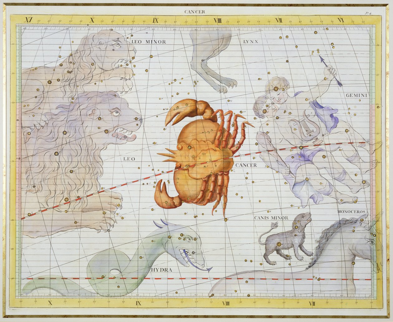 Constellation of Cancer, levy 4 