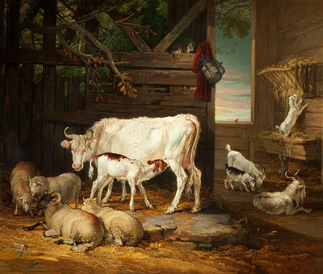 Tallin sisustus, 1810 tekijältä James Ward
