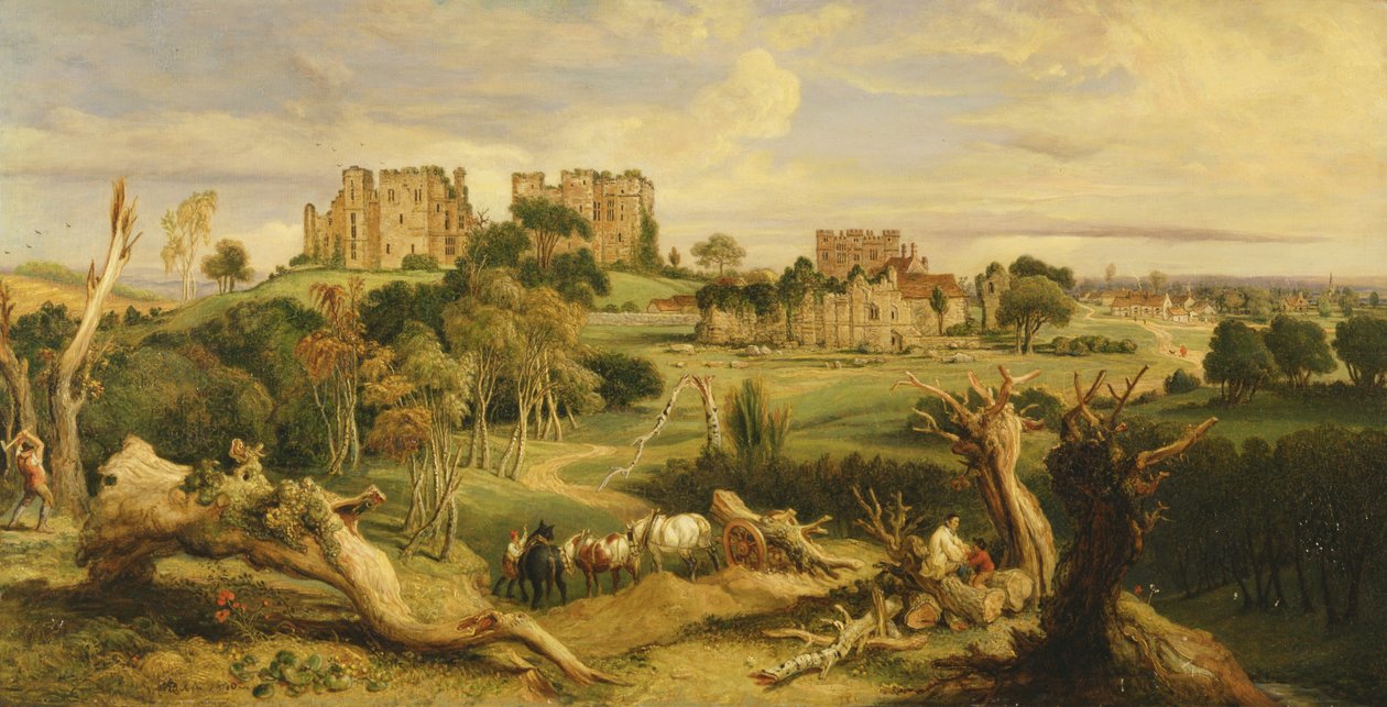 Kenilworthin linna, Warwickshire tekijältä James Ward