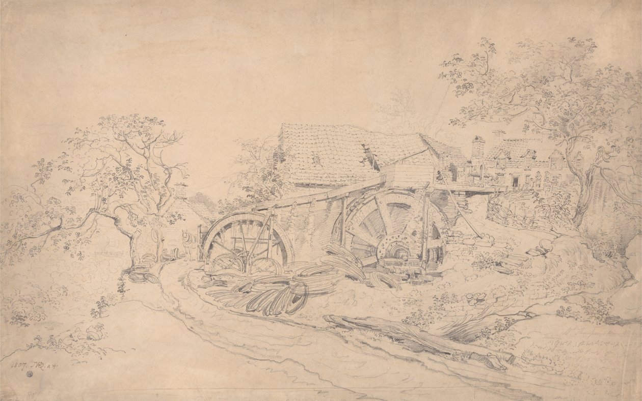 Herra Thompsons Wire Mill, Tintern tekijältä James Ward