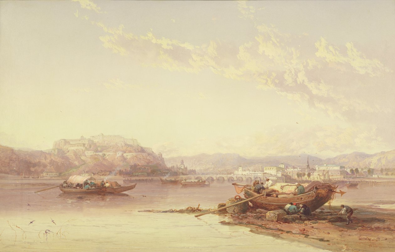 Namur, Belgia, 1800-luku tekijältä James Webb