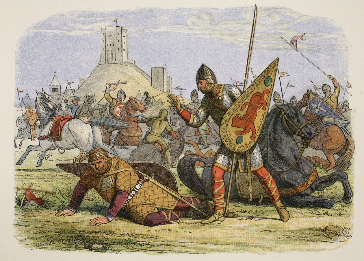 Robert haavoitti isäänsä, kuningas Vilhelm I:tä, tammikuu 1079, Englannin Chronicle 55–1485, pub. Lontoo, 1863 tekijältä James William Edmund Doyle