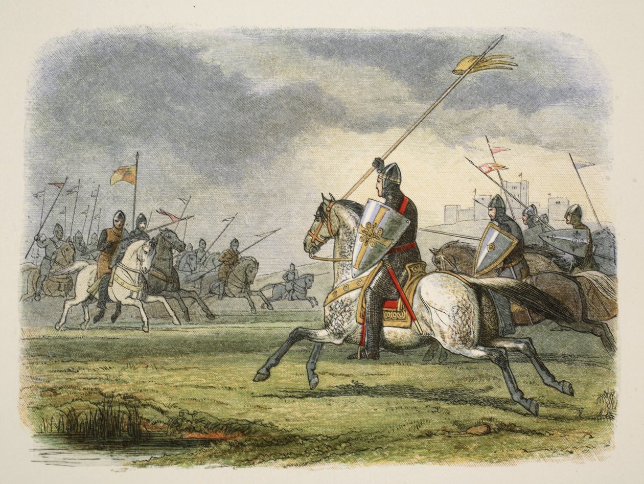 William the Lion vangittiin, A Chronicle of England eKr. 55 - AD 1485, pub. Lontoo, 1863 tekijältä James William Edmund Doyle