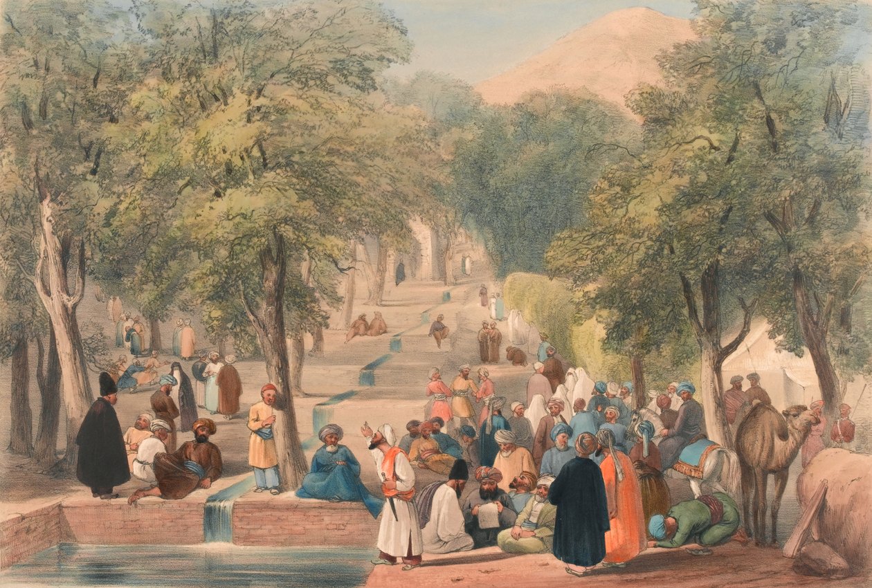The Avenue at Babers [sic] Tomb tekijältä James (after) Atkinson