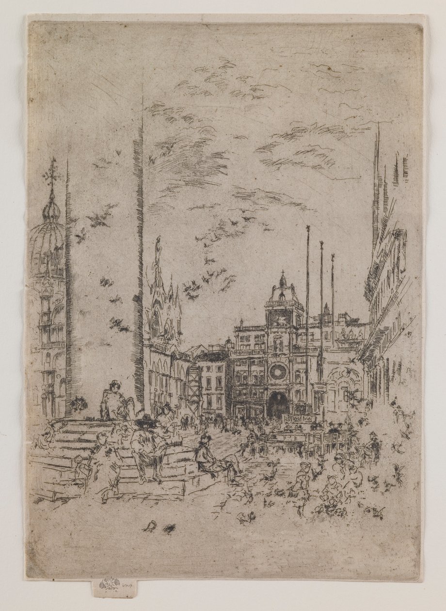 Piazzetta tekijältä James Abbott McNeill Whistler