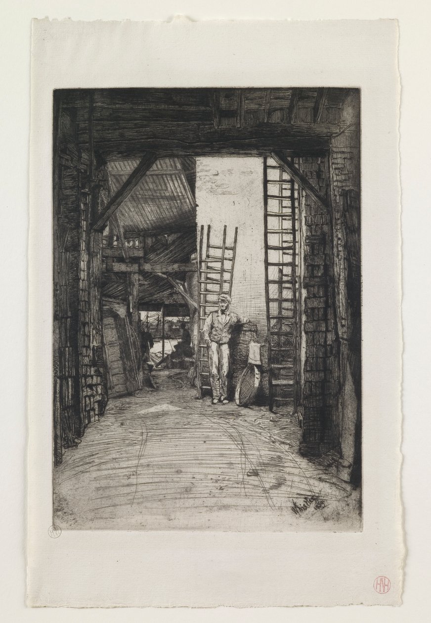 W. Jones, Limeburner, Thames Street tekijältä James Abbott McNeill Whistler