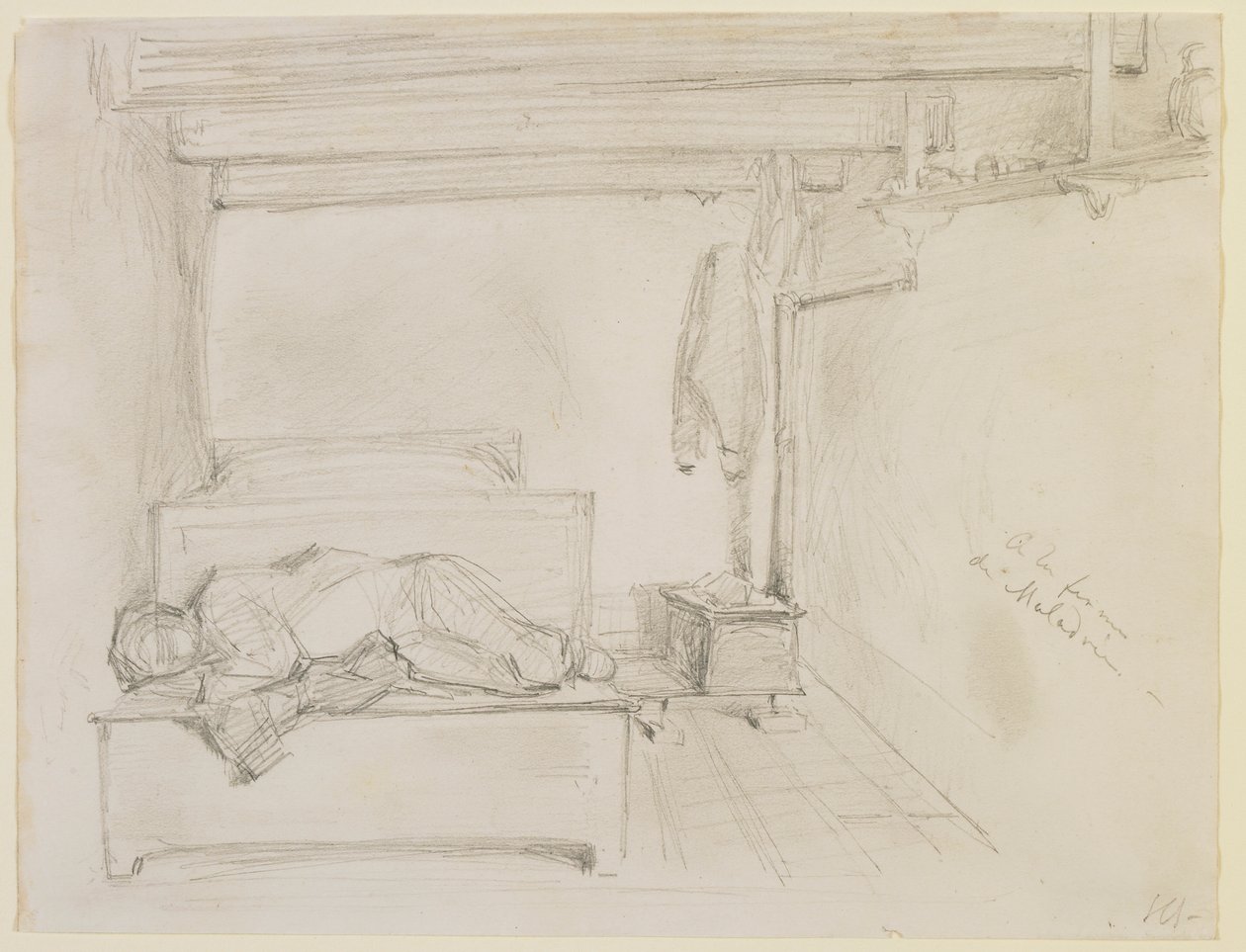 Maladrien tilalla, 1858. tekijältä James Abbott McNeill Whistler