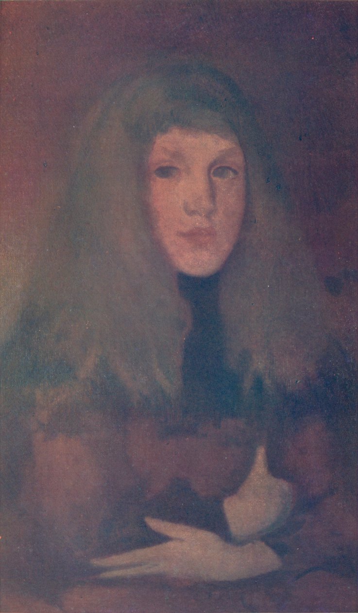 Tutkimus julkaisussa Rose and Brown, c1884, 1904 tekijältä James Abbott McNeill Whistler