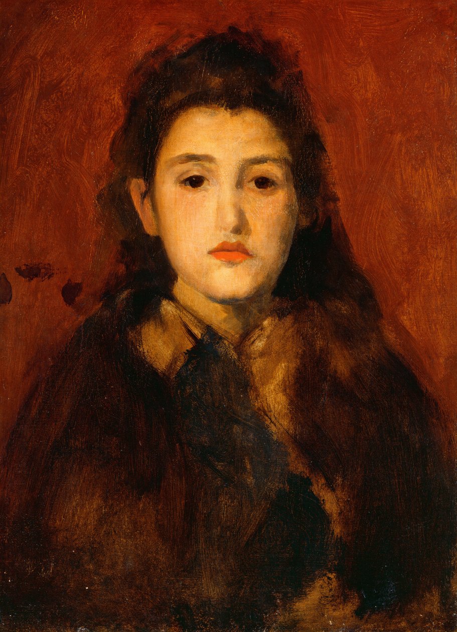 Alice Butt, c. 1895 (öljy kankaalle) tekijältä James Abbott McNeill Whistler