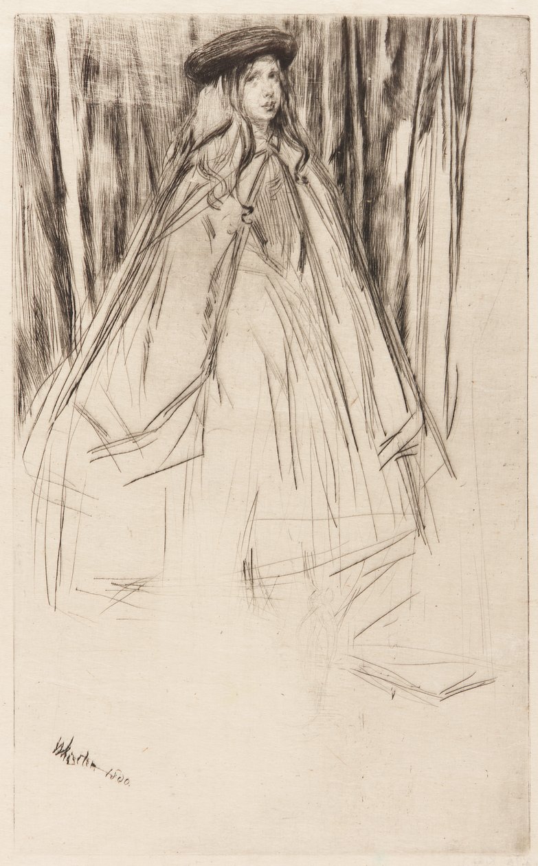 Annie Haden, 1860. tekijältä James Abbott McNeill Whistler