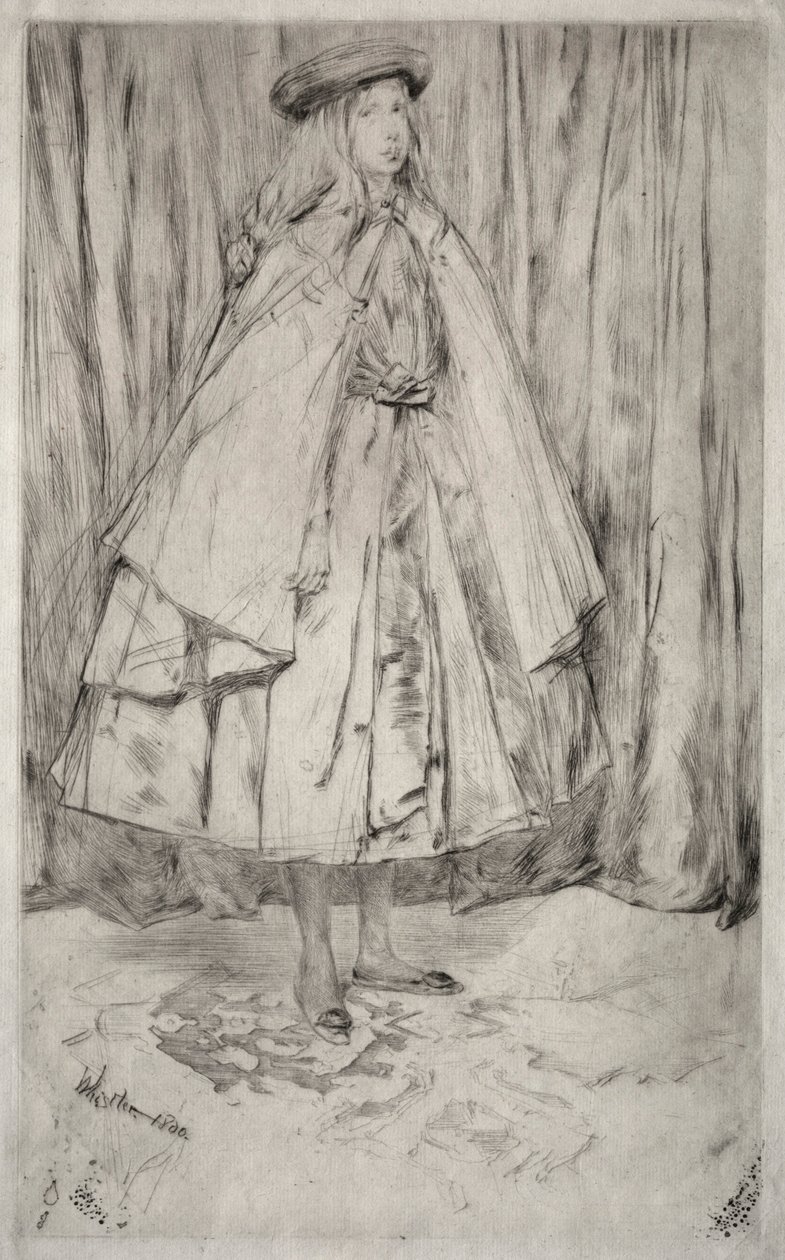 Annie Haden, 1860. tekijältä James Abbott McNeill Whistler