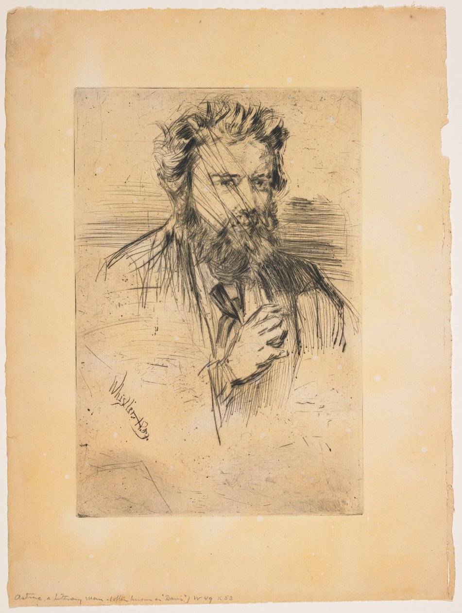 Astruc, kirjallisuusmies tekijältä James Abbott McNeill Whistler