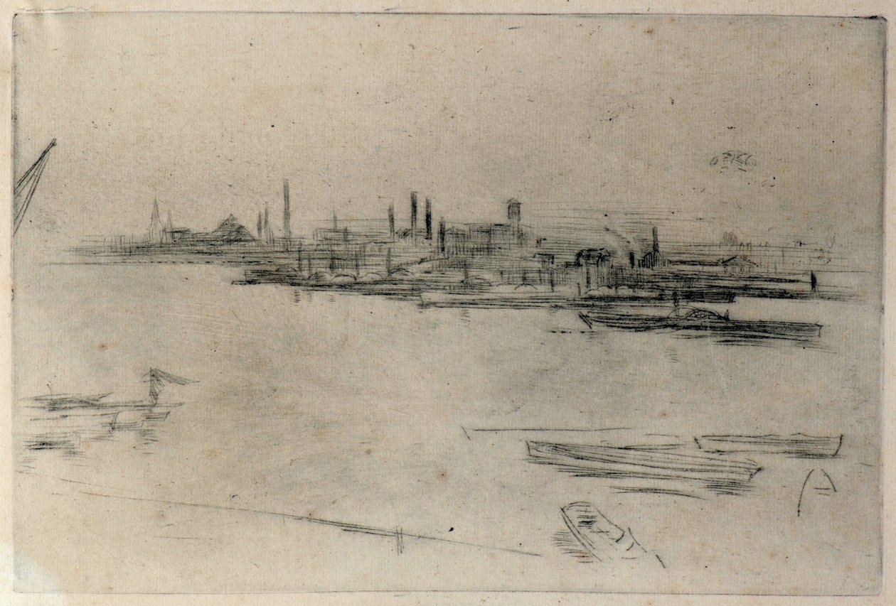 Battersea, Dawn tekijältä James Abbott McNeill Whistler