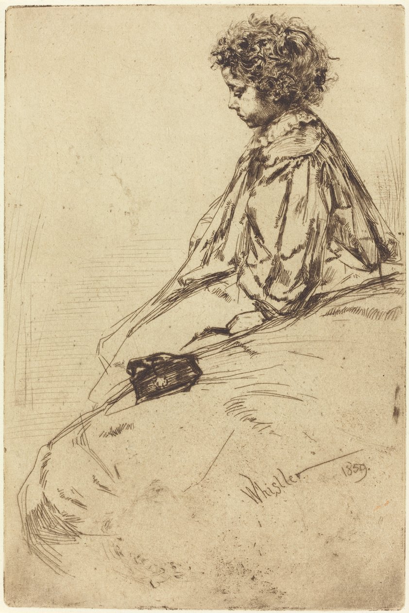 Bibi Lalouette, 1859. tekijältä James Abbott McNeill Whistler
