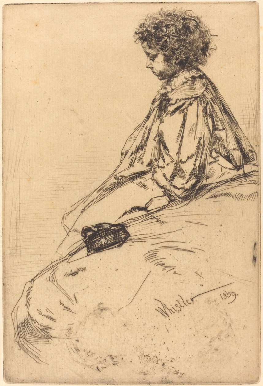 Bibi Lalouette, 1859. tekijältä James Abbott McNeill Whistler
