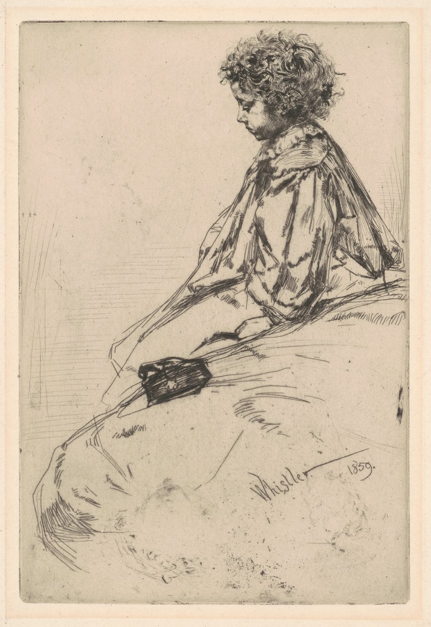 Bibi Lalouette, 1859. tekijältä James Abbott McNeill Whistler
