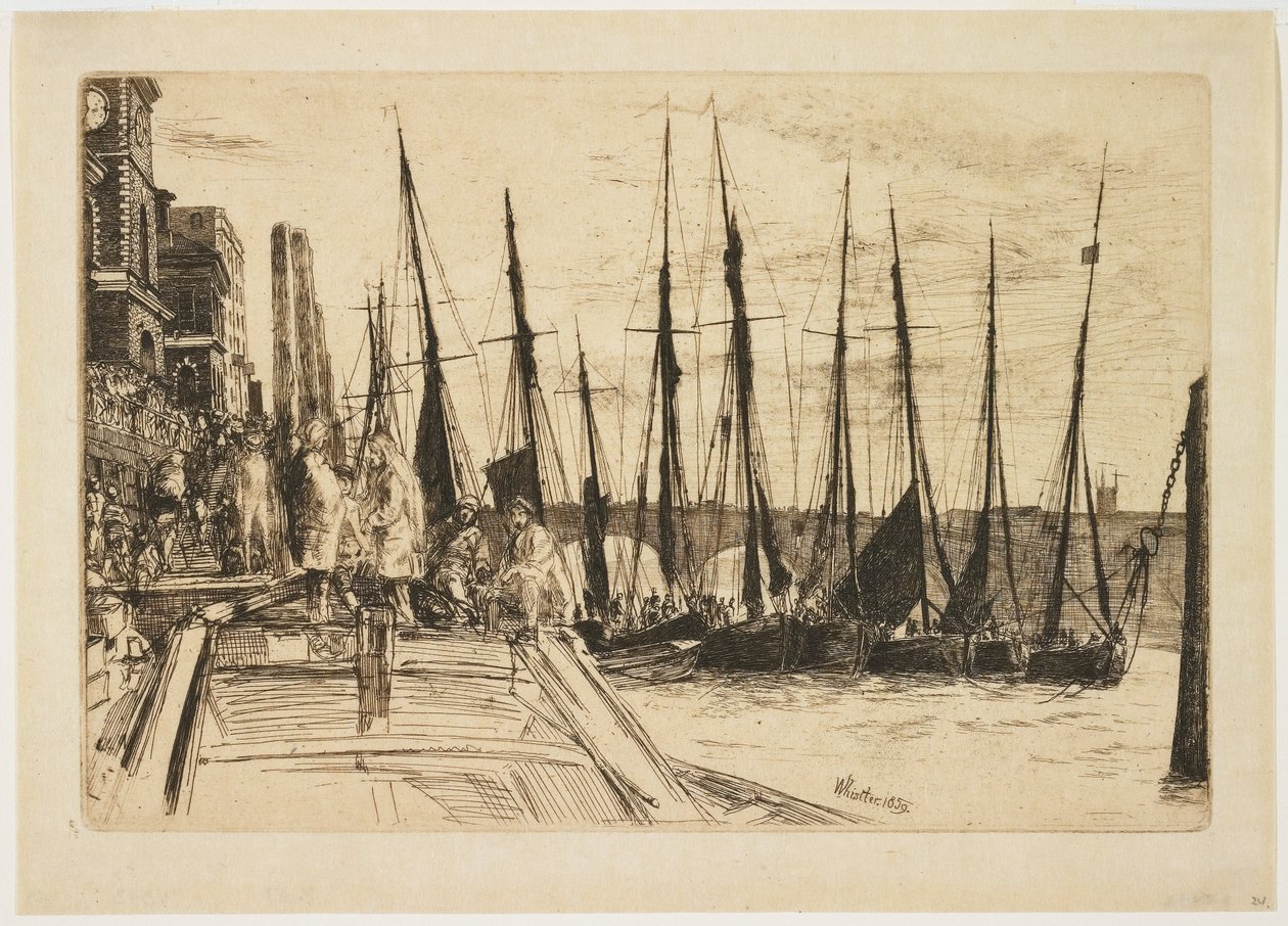 Billingsgate tekijältä James Abbott McNeill Whistler