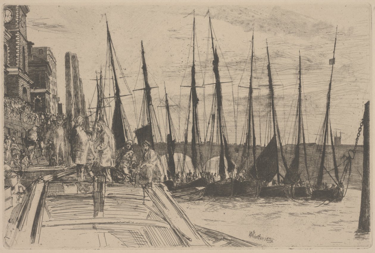 Billingsgate tekijältä James Abbott McNeill Whistler