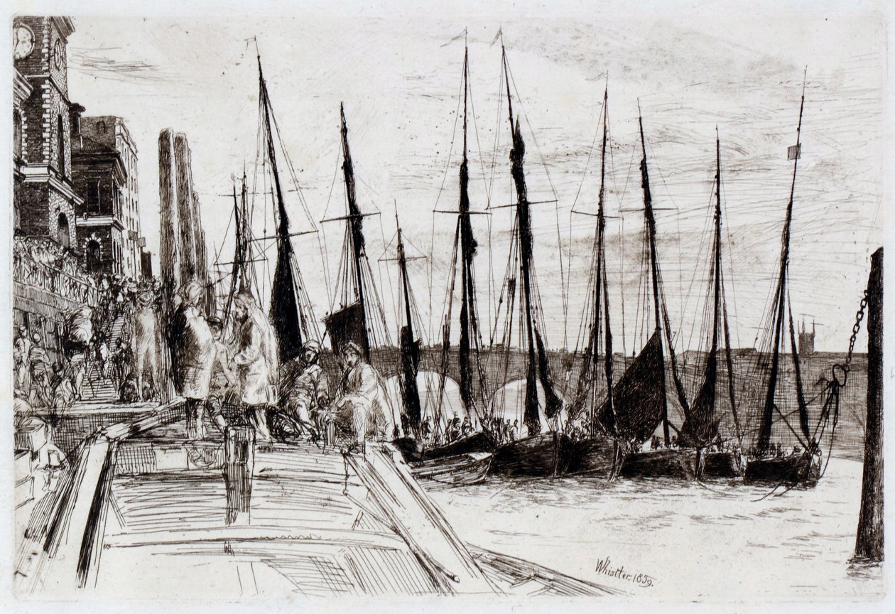 Billingsgate tekijältä James Abbott McNeill Whistler