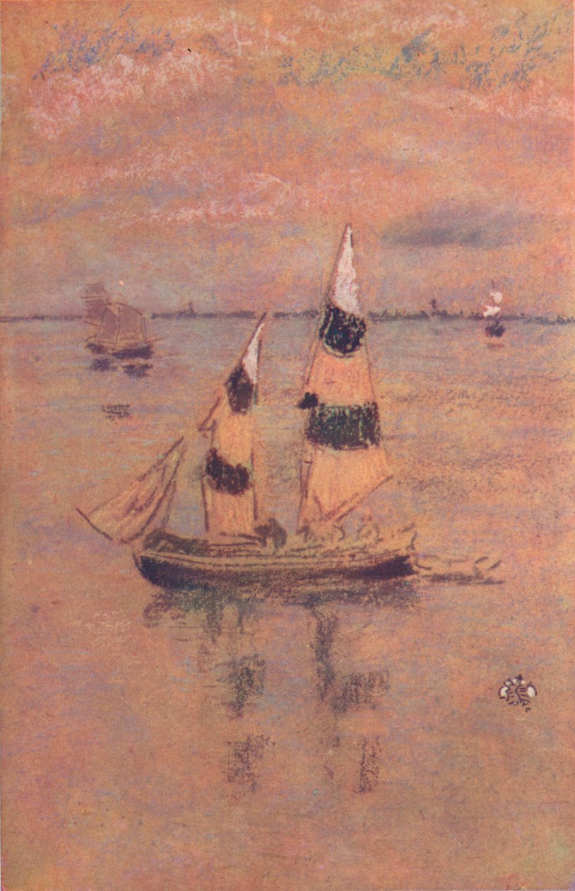Musta ja kulta, Venetsia, 1860, 1904 tekijältä James Abbott McNeill Whistler