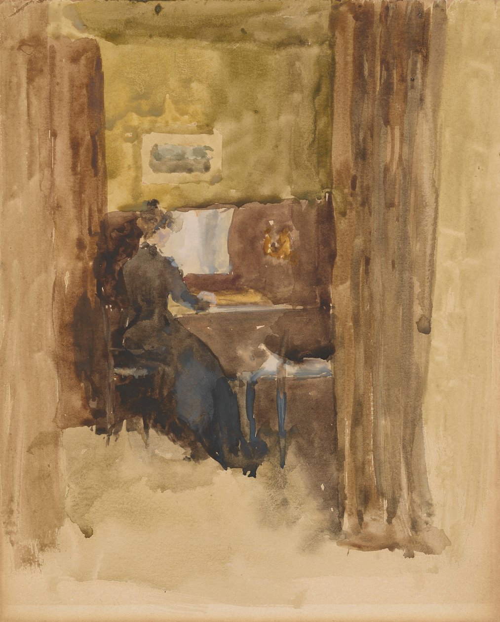 Bravura in Brown, 1883-1884. tekijältä James Abbott McNeill Whistler