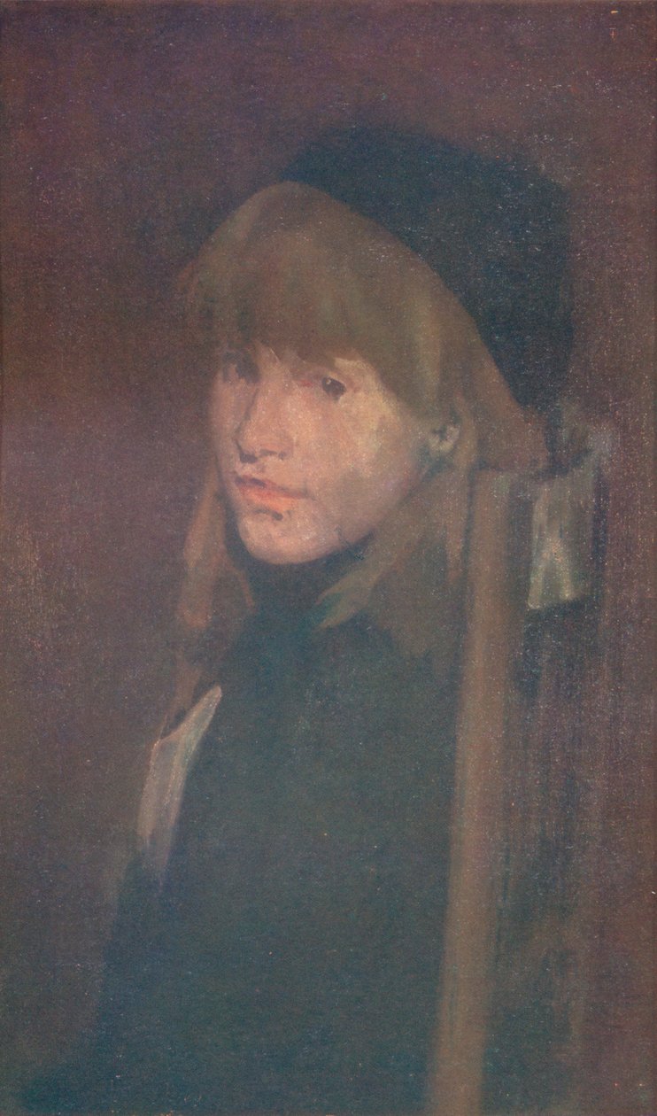 Ruskea ja kulta, Lillie In Our Alley, 1896 1904 tekijältä James Abbott McNeill Whistler