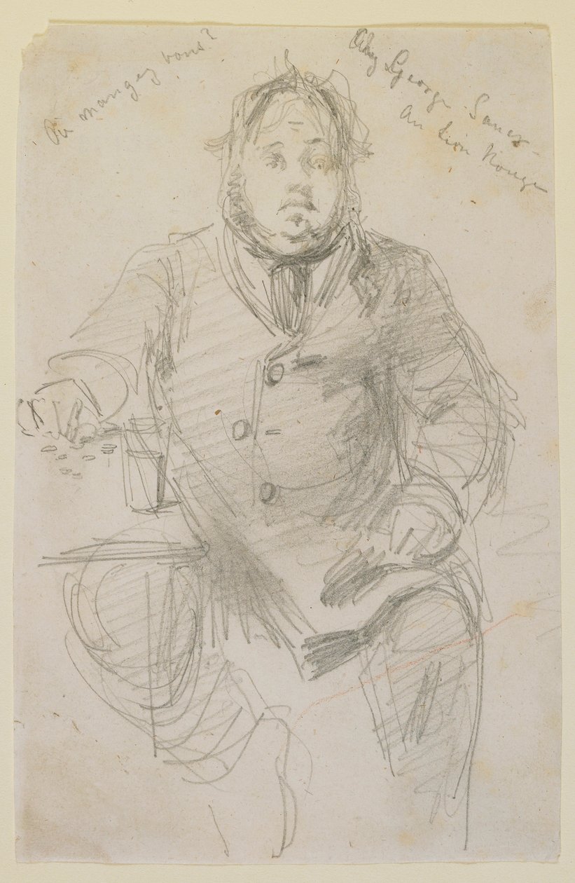 Chez George Sauer, Lion Rouge, 1858. tekijältä James Abbott McNeill Whistler