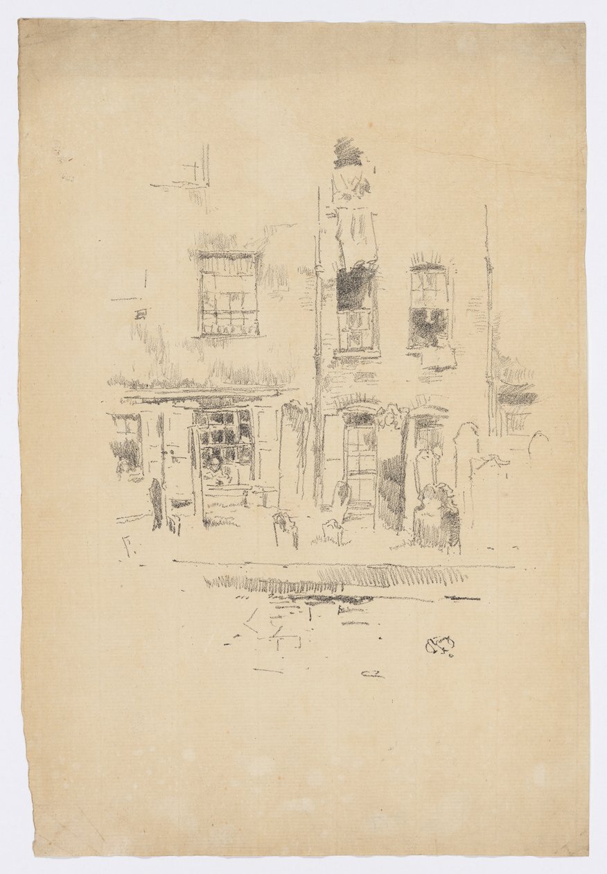 Kirkkomaalla tekijältä James Abbott McNeill Whistler