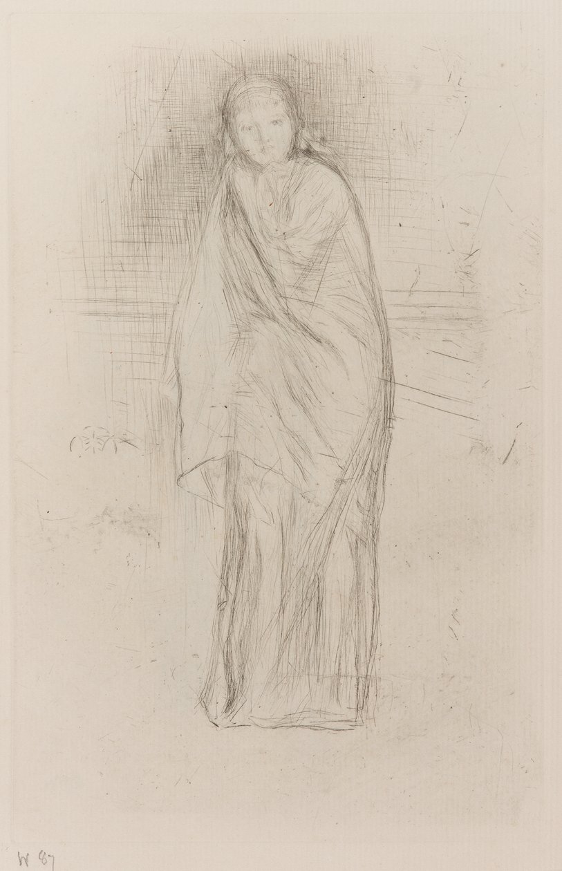 Verhottu malli, 1870. tekijältä James Abbott McNeill Whistler