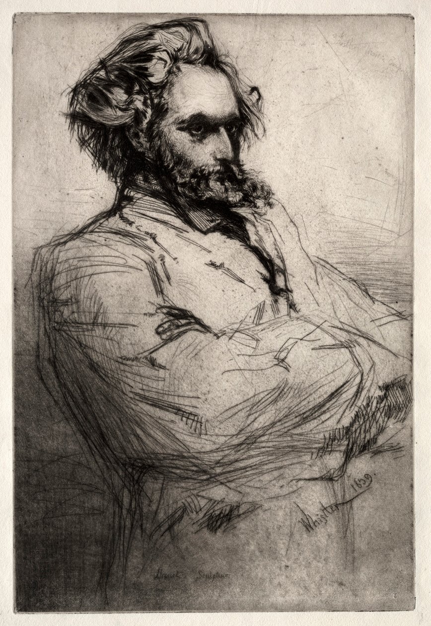 Drouet, 1859. tekijältä James Abbott McNeill Whistler