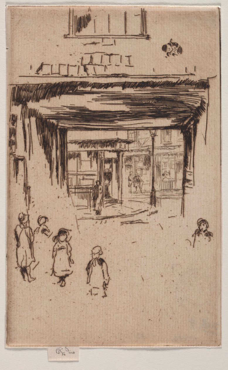 Drury Lane. tekijältä James Abbott McNeill Whistler