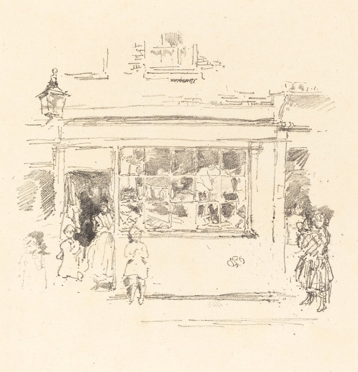 Drury Lane Rags, 1888. tekijältä James Abbott McNeill Whistler