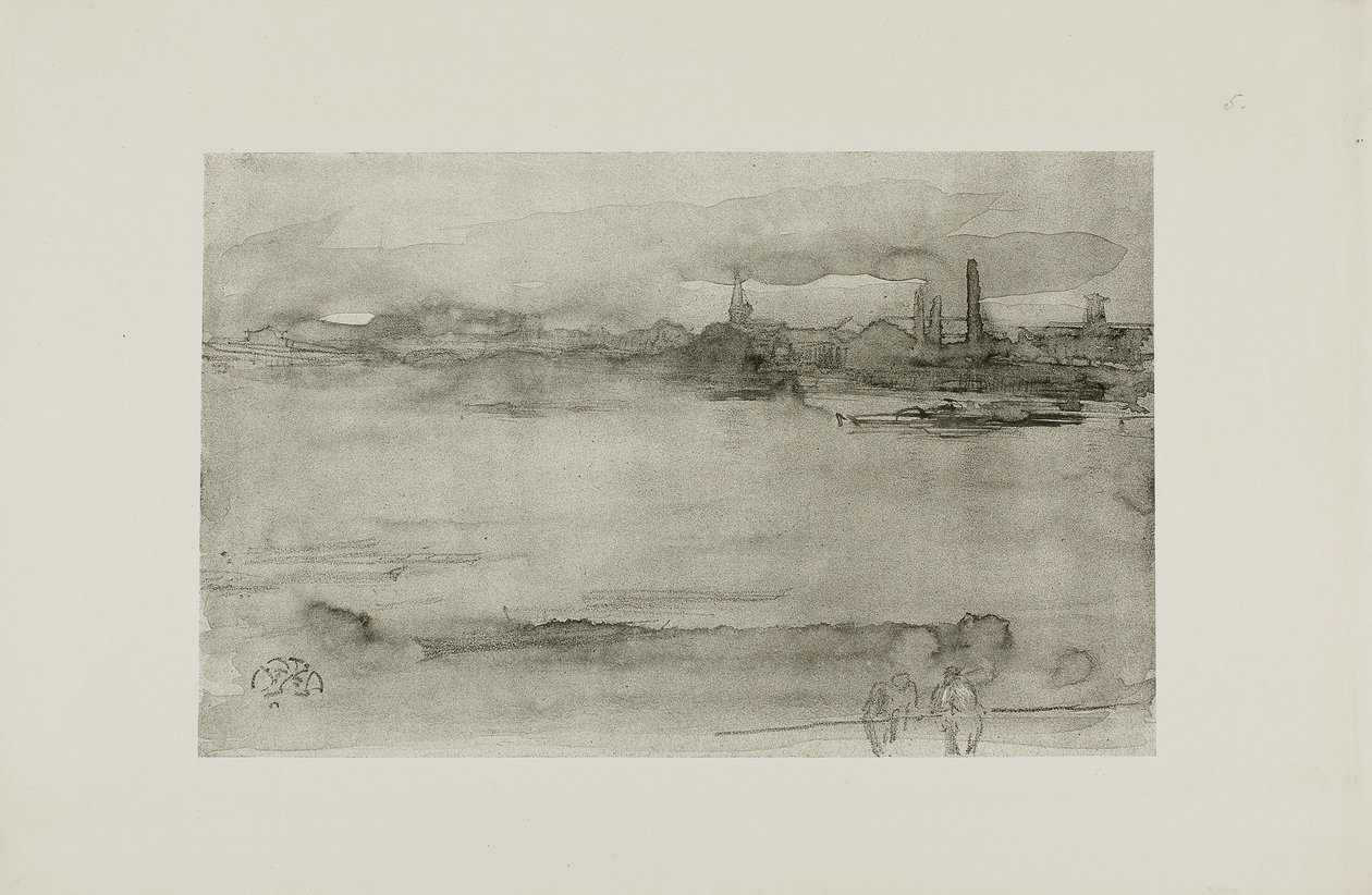 Varhainen aamu, 1878 tekijältä James Abbott McNeill Whistler