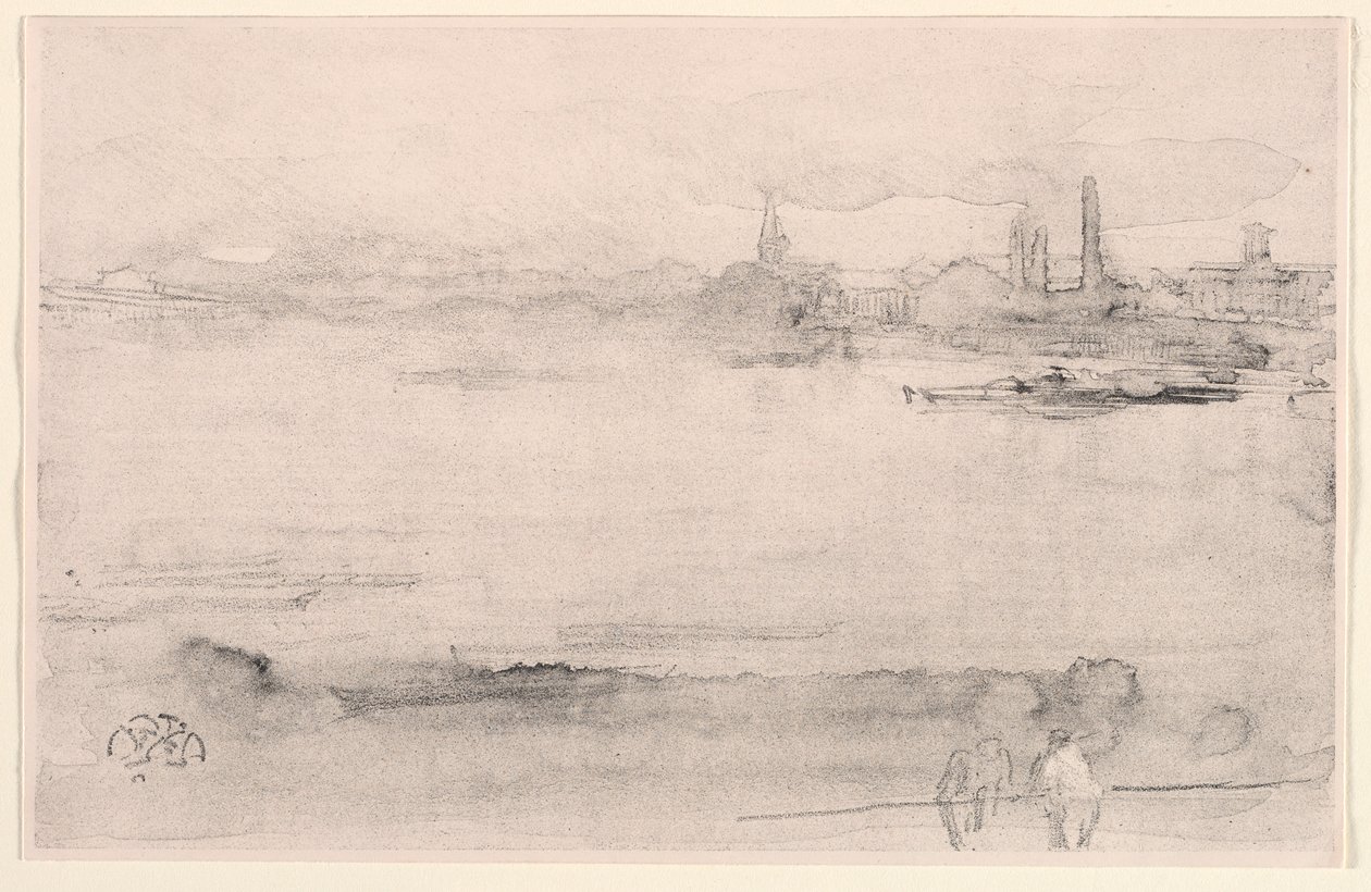 Varhainen aamu, 1898. tekijältä James Abbott McNeill Whistler