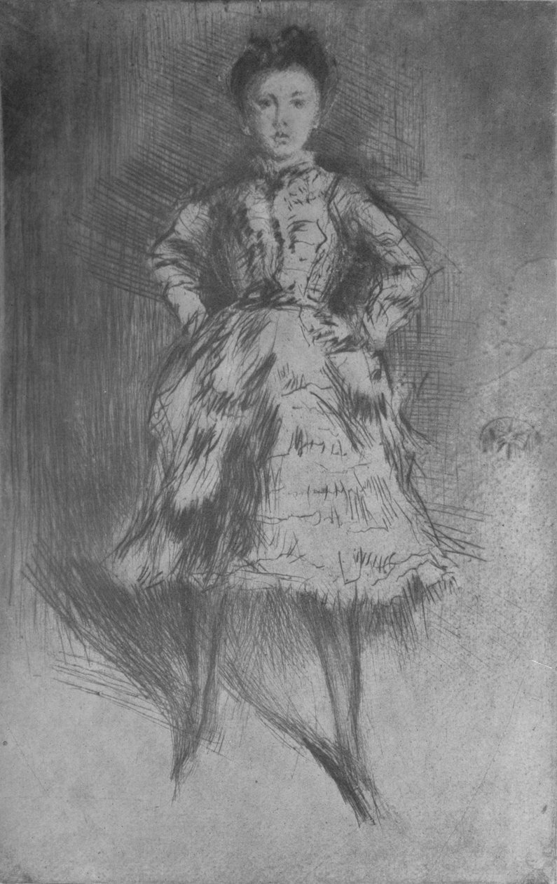 Elinor Leyland, 1874, 1904 tekijältä James Abbott McNeill Whistler