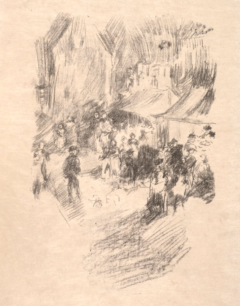 Fair, Lyme, Regis, 1895. tekijältä James Abbott McNeill Whistler