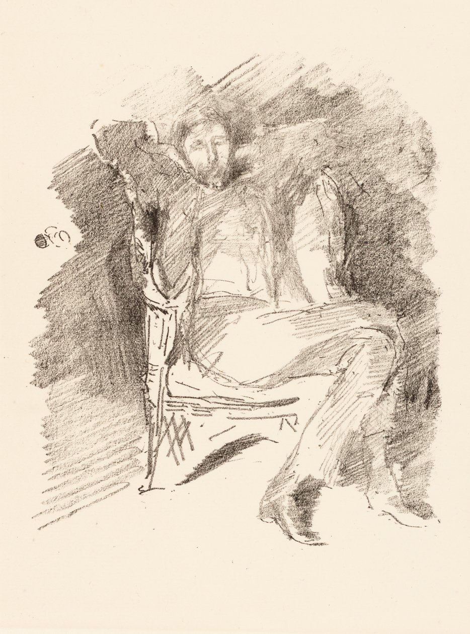 Tulen kajastus: Joseph Pennell nro 1 tekijältä James Abbott McNeill Whistler