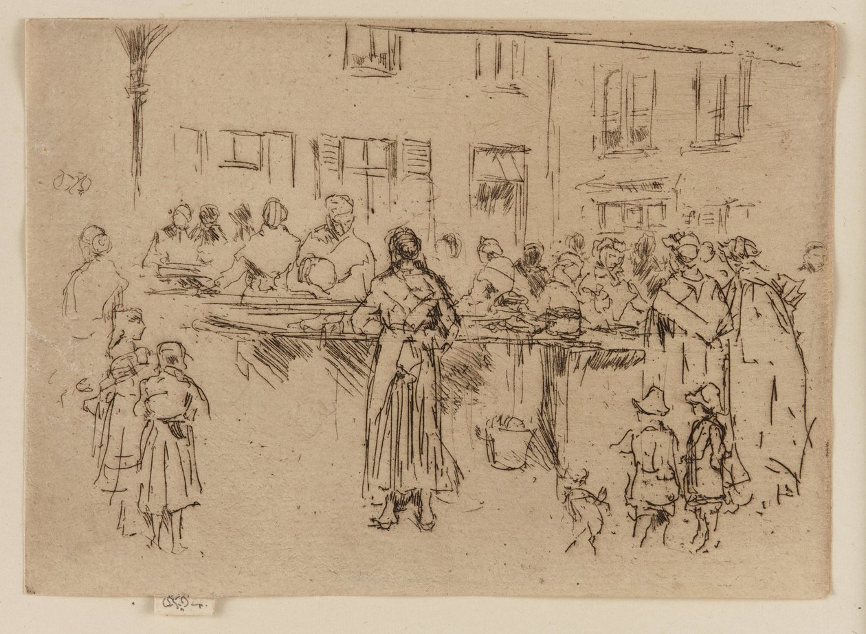 Fish Women, Oostende, 1887. tekijältä James Abbott McNeill Whistler