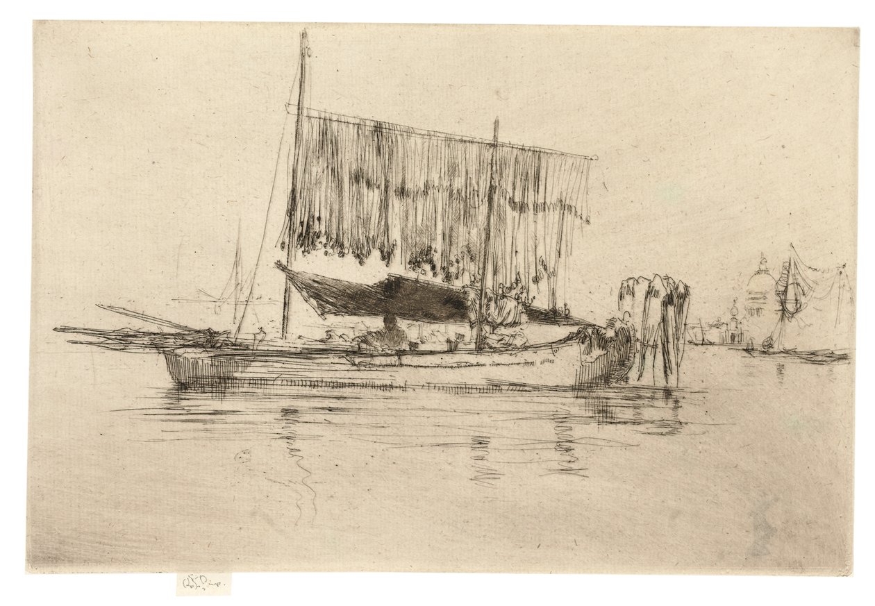Kalastusvene, 1879-80 tekijältä James Abbott McNeill Whistler
