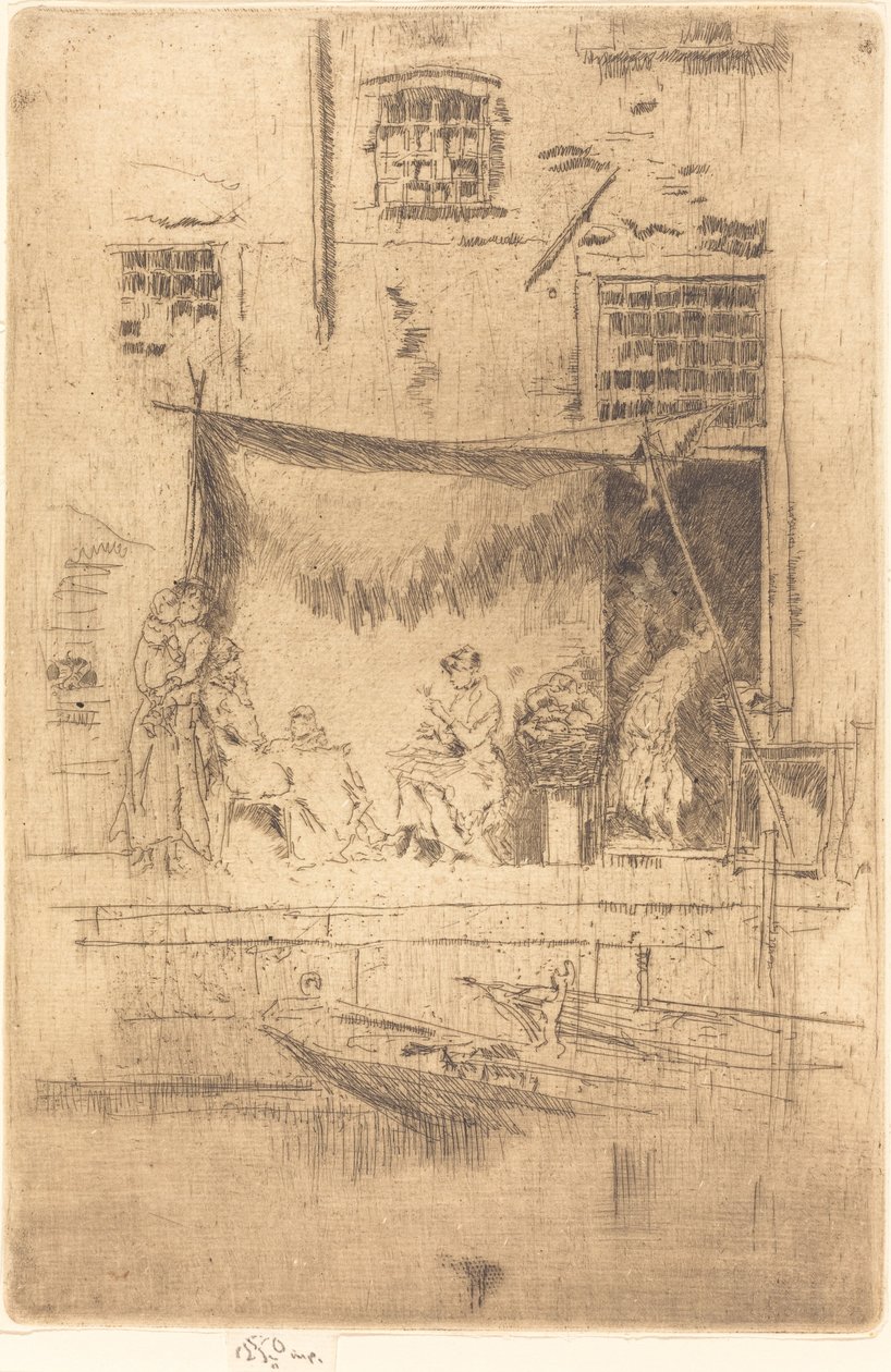 Hedelmäkoju, 1880. tekijältä James Abbott McNeill Whistler