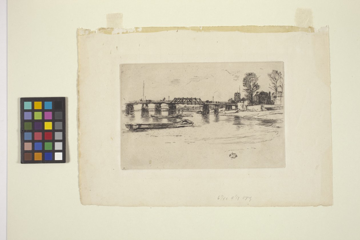 Fulham (etsaus) tekijältä James Abbott McNeill Whistler