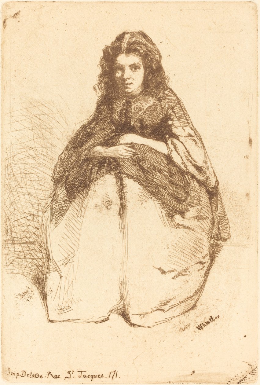 Sarjakuvat, 1858. tekijältä James Abbott McNeill Whistler