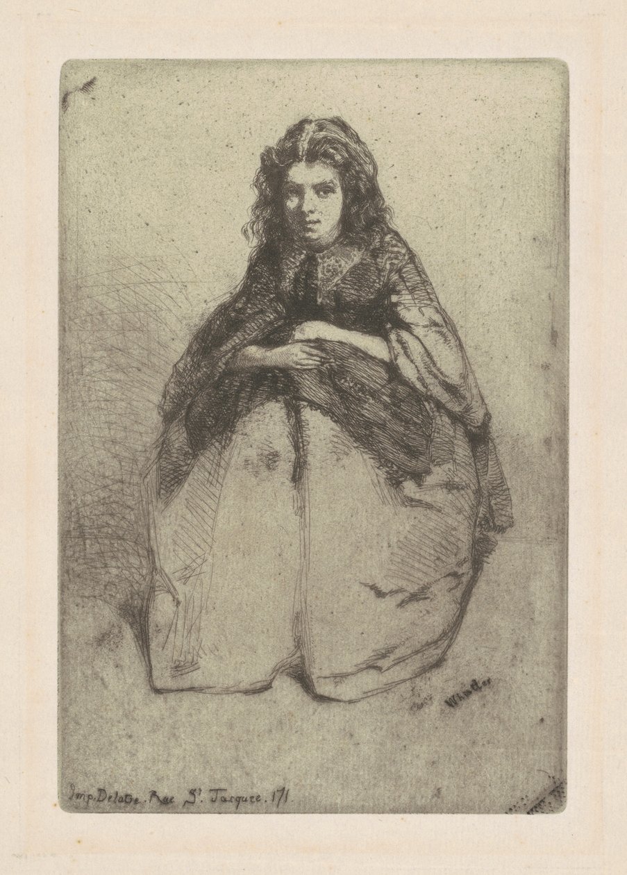 Sarjakuvat, 1858. tekijältä James Abbott McNeill Whistler