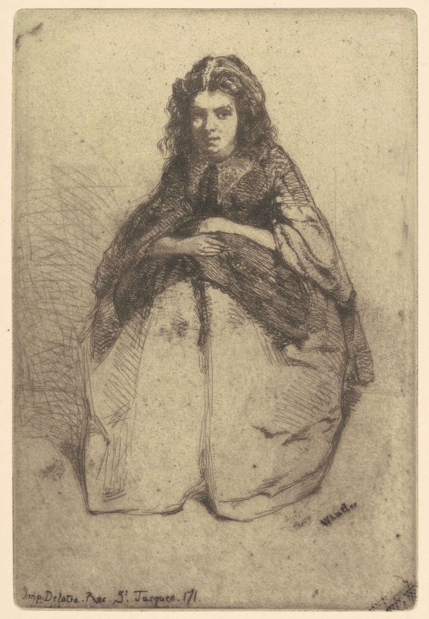 Sarjakuvat, 1858. tekijältä James Abbott McNeill Whistler