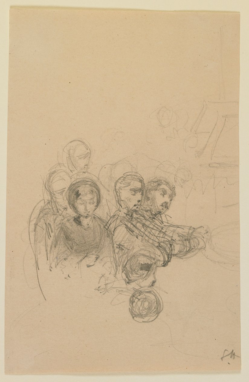 Gamblers, 1858. tekijältä James Abbott McNeill Whistler
