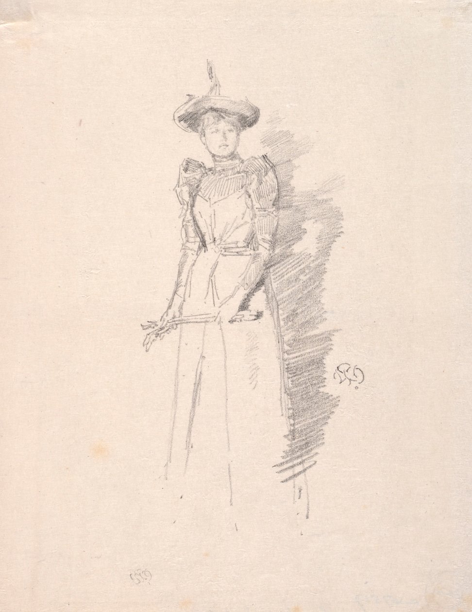 Mokkahanskat, 1890. tekijältä James Abbott McNeill Whistler
