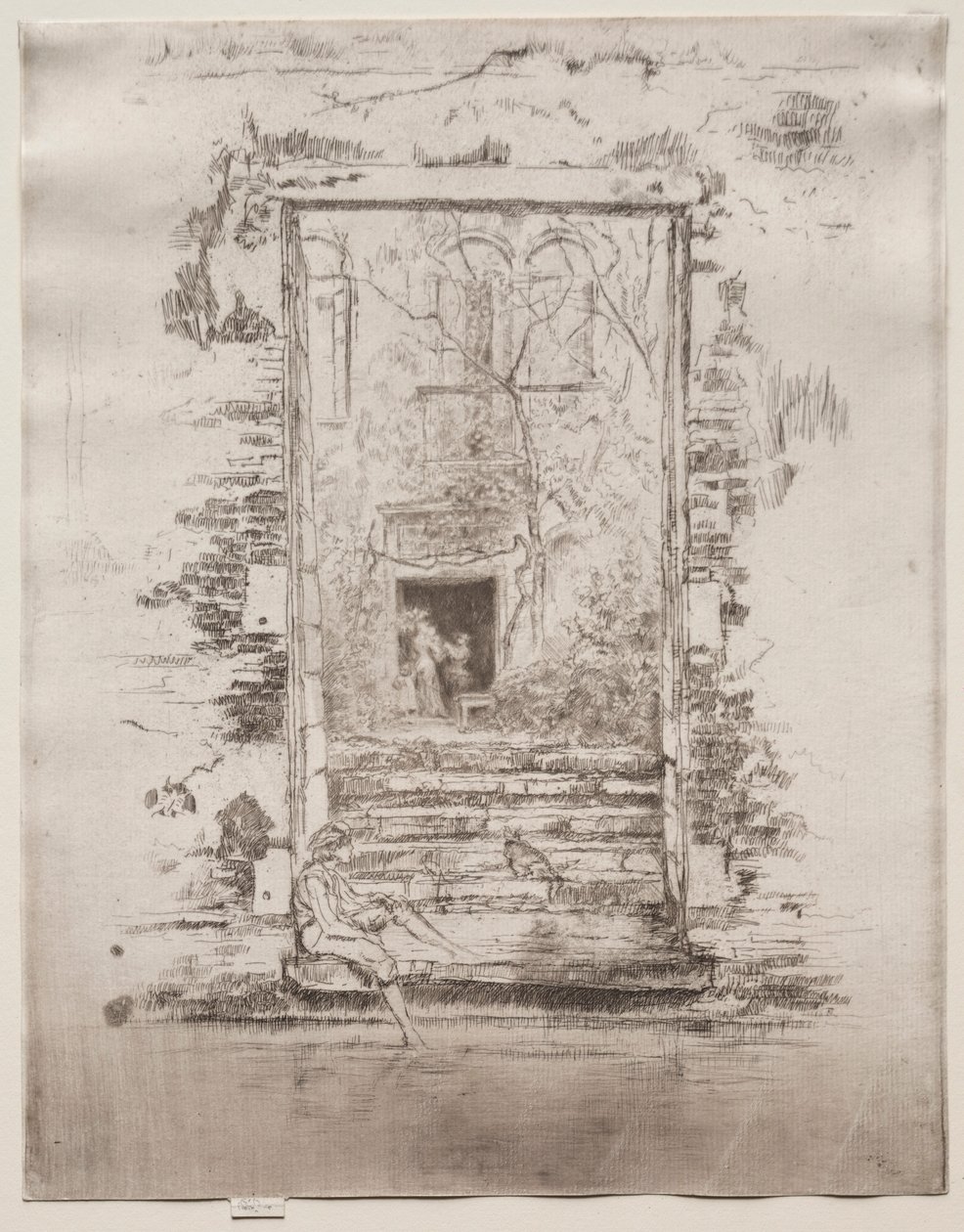Puutarha, 1886. tekijältä James Abbott McNeill Whistler