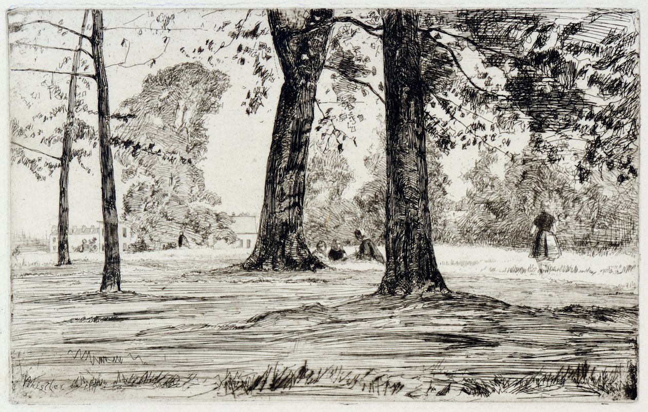 Greenwich Park tekijältä James Abbott McNeill Whistler